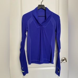 [Lululemon] Run Trail Tech Mesh Purple Long Sleeve